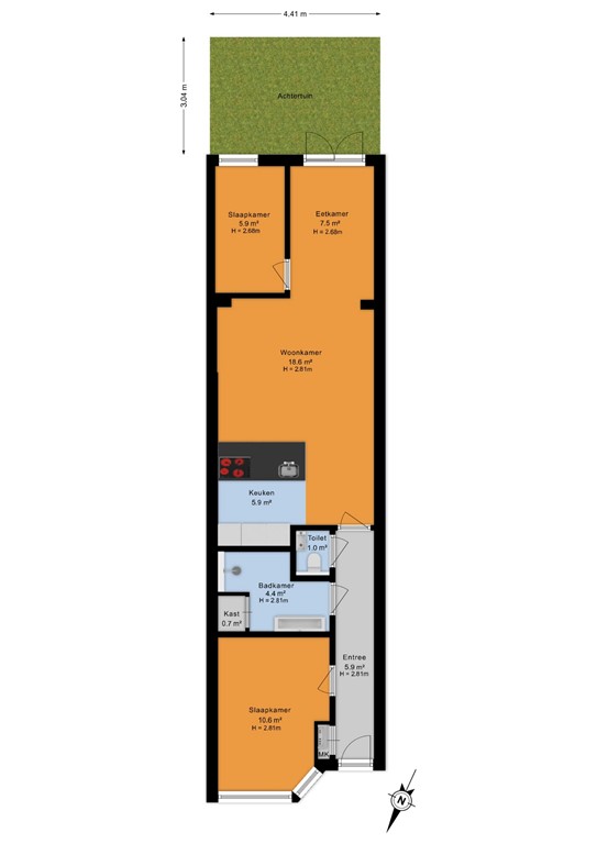 mediumsize floorplan